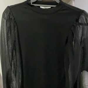 Suzy Shirt Puff Organza Sleeve